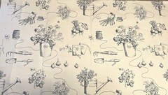 Ralph Lauren Home Fabric, Garden Shop Toile Cottage Hill, BTY