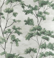 Thibaut/Anna French Curtain Fabric ‘DALTON’ 2.8 METRES GREEN Linen Blend