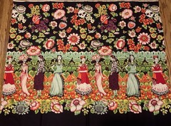 Alexander Henry “Frida La Catrina” Fabric Kahlo / De Leon Designs 2013 1.5yd