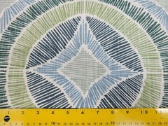 Pronto in Cove BTY Richloom 100% Cotton Slub Duck 54″ Wide Floral