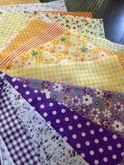 Lot Of 19 10×10” Squares Variety Colors New Crafting