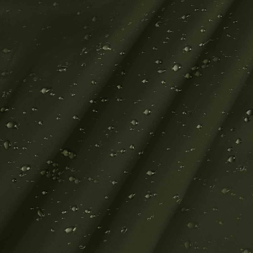 Waterproof Ripstop Nylon Fabric – 60 Inch Wide, Dark Olive, Lightweight, Tear…