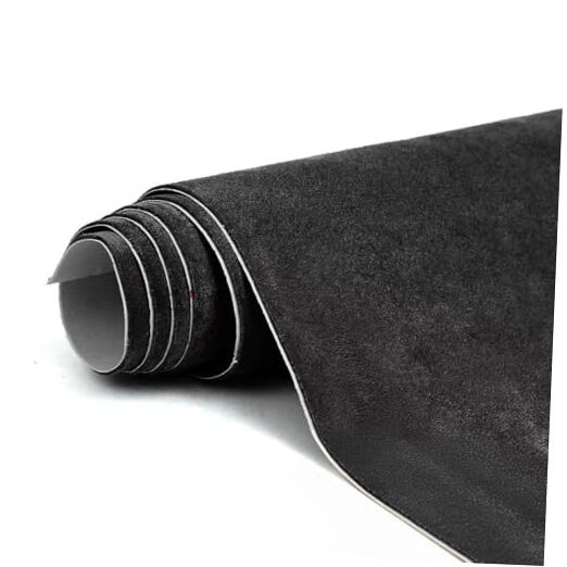 Premium Suede Fabric Wrap – 17×70 inch Suede Wrap for Car 17 x70 Inches Black