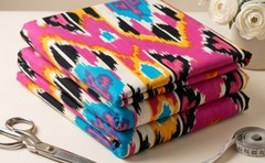 Indian Print Cotton Fabric for Dressmaking Handmade Soft Sewing Cloth