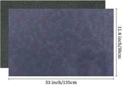 Soft Frosted Faux Leather 11.8×53 Inches – Perfect for Crafting and Home Decor