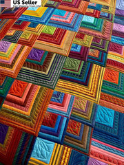 50pcs 10 x 10 inch Multicolor Cotton Fabric Bundle solid 10 X 10,