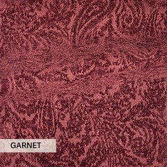 EVERLY – BOUCLE WRAP PAISLEY DESIGN JACQUARD UPHOLSTERY FABRIC BY THE YARD