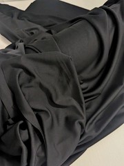 Black Polyester Fabric – 2 Yard Cuts