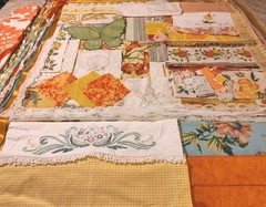 65+ Linens&Fabric Pieces Ribbon Trim Lace ForCrafts Slow Stitching Junk Journals
