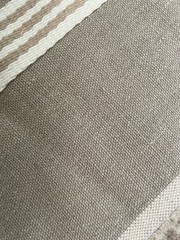 6 Yards LARSEN LODGE Fabric – Beige/Linen – 80% linen/20% cotton – 8860-01 – NEW