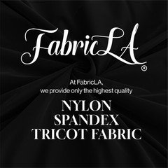 Nylon Spandex Fabric – Matte Tricot | 80% Nylon 20% Spandex | 4-Way Stretch 6…