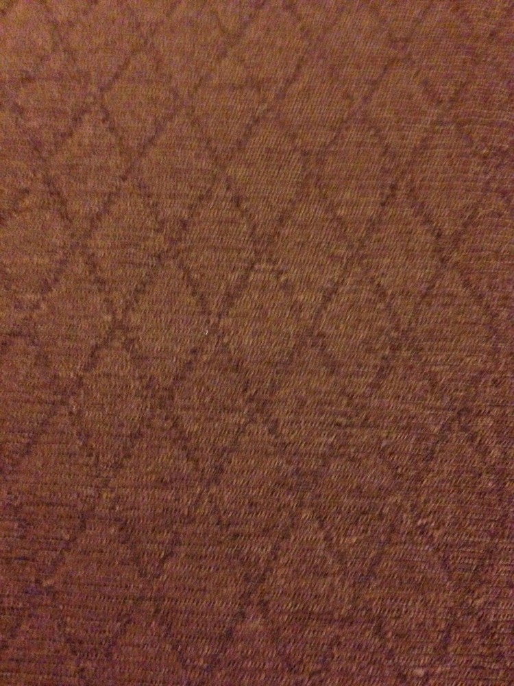 Kravet Fabrics Sample 17.5″h x 17″w Brown Diamond Textured Great for a Pillow!