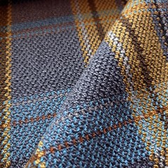 TARTAN PLAID TAPESTRY FABRIC 58 WIDE HEAVYWEIGHT JACQUARD UPHOLSTERY YARD