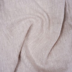 HEAVY Pure 100% LINEN – oatmeal – Natural Washed Fabric 240gsm European flax