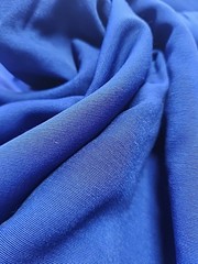 Royal Blue Twill Sewing Fabric 56″w X 3yds Clothing Drapery Quilt Rayon Vintage