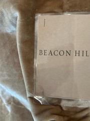 VTG Beacon Hill Silk Velvet & Velvet Stripe Combo REM. 97″x44″ $230-$248 retail