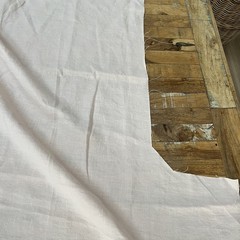 Light Blush Pink Linen Fabric