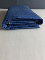 9oz Medium Wash Indigo Cotton Chambray Denim Midweight 63.5″ Wide 4 Yards Fabric