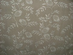 1.4 Metres iLiv Vinery Stone Embroidered Fabric Curtain Upholstery Cushion Craft