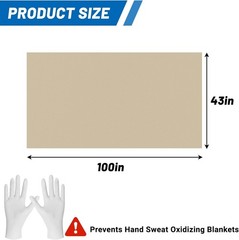 43″ x 100″ Faraday Fabric – Protects Against EMF, EMI, and Data Theft
