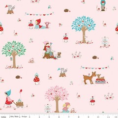 Whimsical Woodland 5″ x 5″ Squares, Riley Blake $3.99 Ships ANY Amount Of Fabric