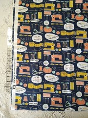 Joann Fabric Cotton Sewing Machines Notions Crafts Quilting Theme BTHY 18×45