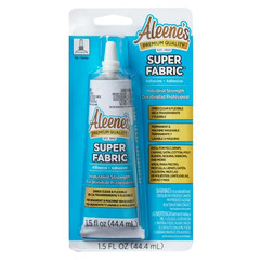 Super Fabric Adhesive 1.5 Fl Oz, Fast Drying, Clear Permanent Fabric Adhesive