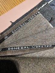 Wool Samples Mink Cashmere Donegal Ireland Retro Vintage 1900s WOOL Fabric