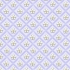 LUMIN – White Owl Textiles – Sweet Honey Bee by Chad Barrett – Floral Grid –