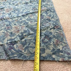 Vintage Upholstery Fabric Scrap Lot 4.5 lbs Tapestry Brocade Floral Swatches