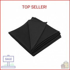 Hariendny Speaker Fabric Black Speaker Grill Cloth 67″x20″ Tulle Subwoofer Stere
