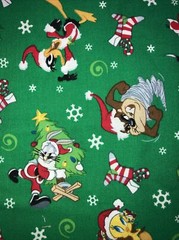Looney Tunes OOP Cranston Cotton Fabric 1/2 Yard (17.5 By 45”)