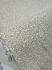 Holly Hunt/ Great Plains Alpaca Melange in Winter White, 19yards, Brushed Alpaca
