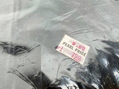 Lot of 27 New 100% Pure Silk Habotai Squares Black 8mm Mixed Sizes Hong Kong