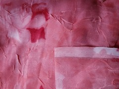 Polyester Blend Rayon Floral Crinkle Fabric Pinks And Purples Lot Of 2