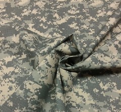 ACU ARMY DIGITAL NYLON MILITARY NY/CO RIPSTOP FABRIC BY 1/2(0.5) YARD 60″W