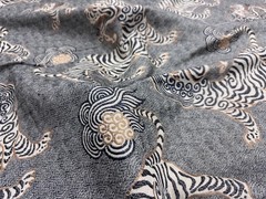 Tiger Jacquard Upholstery Fabric Designer 59″ Remnant