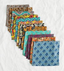 Mix Scrap Fabric ~ 20 Fat Quarter Bundle ~ Quilting Floral Fabric 20×20″ In