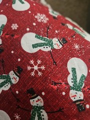 Joann Exclusive Snowmen Christmas Cotton Fabric 2.5 Yards Long