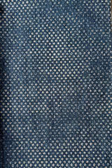 Ralph Lauren Seto Texture Indigo Designer Fabric Remnant 24″x24″