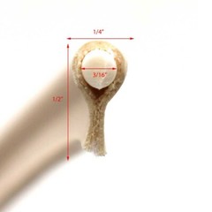 Marquis Boat Welting 8068940 | Cream 1/4 x 1/2 Inch (YD)