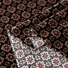 Printed Thick Velvet Fabric Cloth Material for Dress Shoes Upholstery Craft