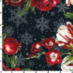 WINTER ENCHANTMENT from In the Beginning Fabrics-(30) 6.5″ fabric squares set