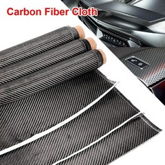 40″ – 118″ Real Carbon Fiber Fabric Cloth Roll 3k 200gsm 2×2 Twill Weave Black