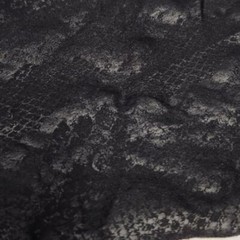 Beautiful Snake Skin Print Black 58″ Poly/Spandex Fabric by the Yard