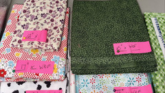 Lot of Cotton Fabric 38 Pcs by WOF of 44″ 12+ Yards 50%+ Lori Holt Farm Girl