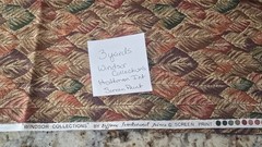 Hoffman International Windsor Collection Repeating Leaves Fabric Fall Color 3 Yd