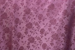 Rose Jacquard Satin Fabric 60/59″ 5 Yard Fuchsia Sells by the Yard Inch Wide