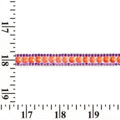 Chain Resin Rhinestone Iron On Gel Backed Trim Sold By The Yard