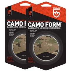 Heavy Duty Camo Form Wrap, Adds Grip, Multicam, 2″x144″, 2Pk